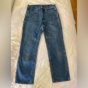 Ankle Length Rag & Bone Straight Cut Denim